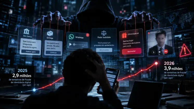 A evolução dos golpes digitais: 17 meses depois